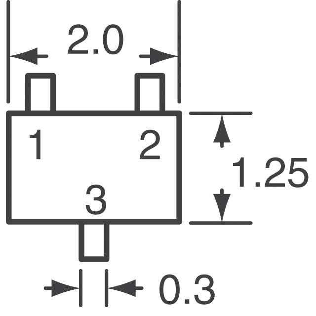 DAN235UT106 Rohm Semiconductor  Diodos - RF